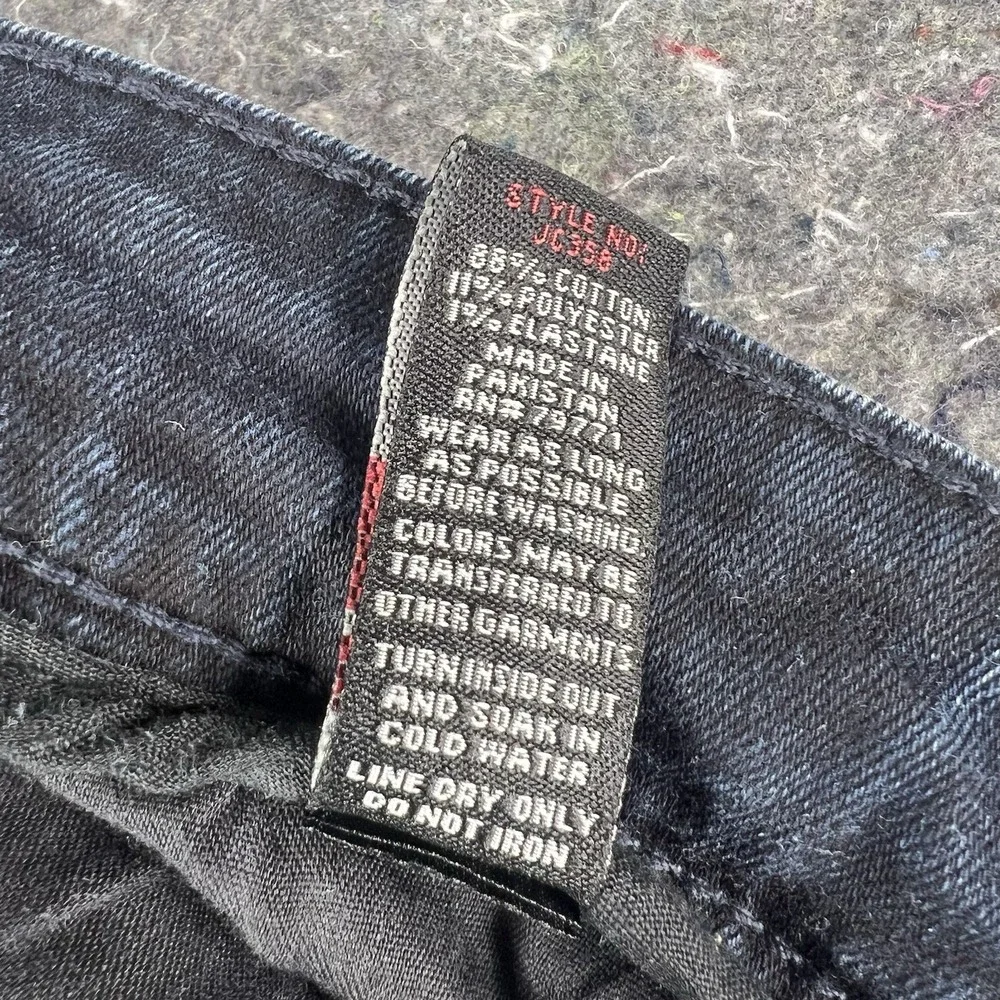 Jordan Craig Collins Legacy Edition Jeans Men's 36x34 Black Denim Used